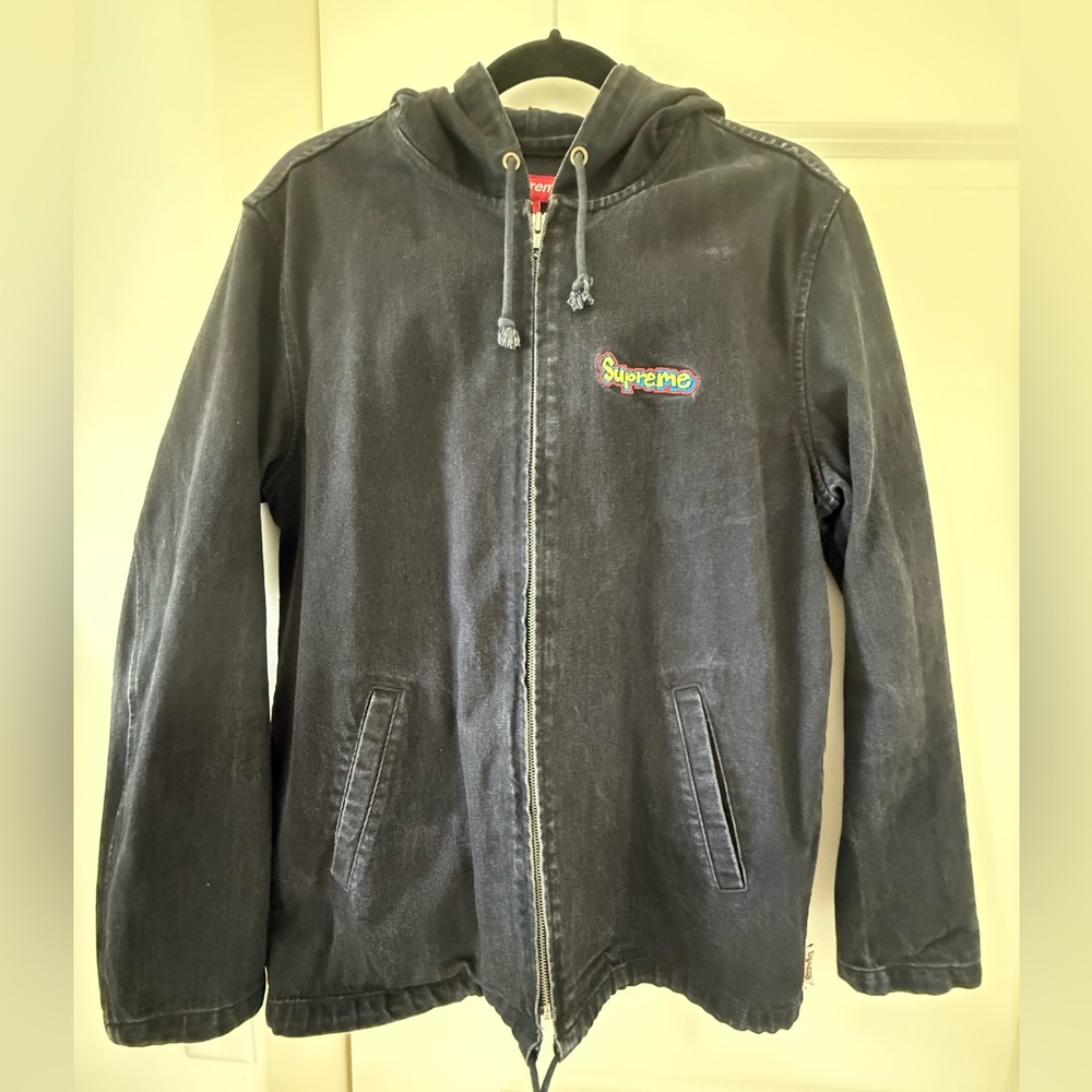 Supreme Gonz Denim Hooded Jacket SS14